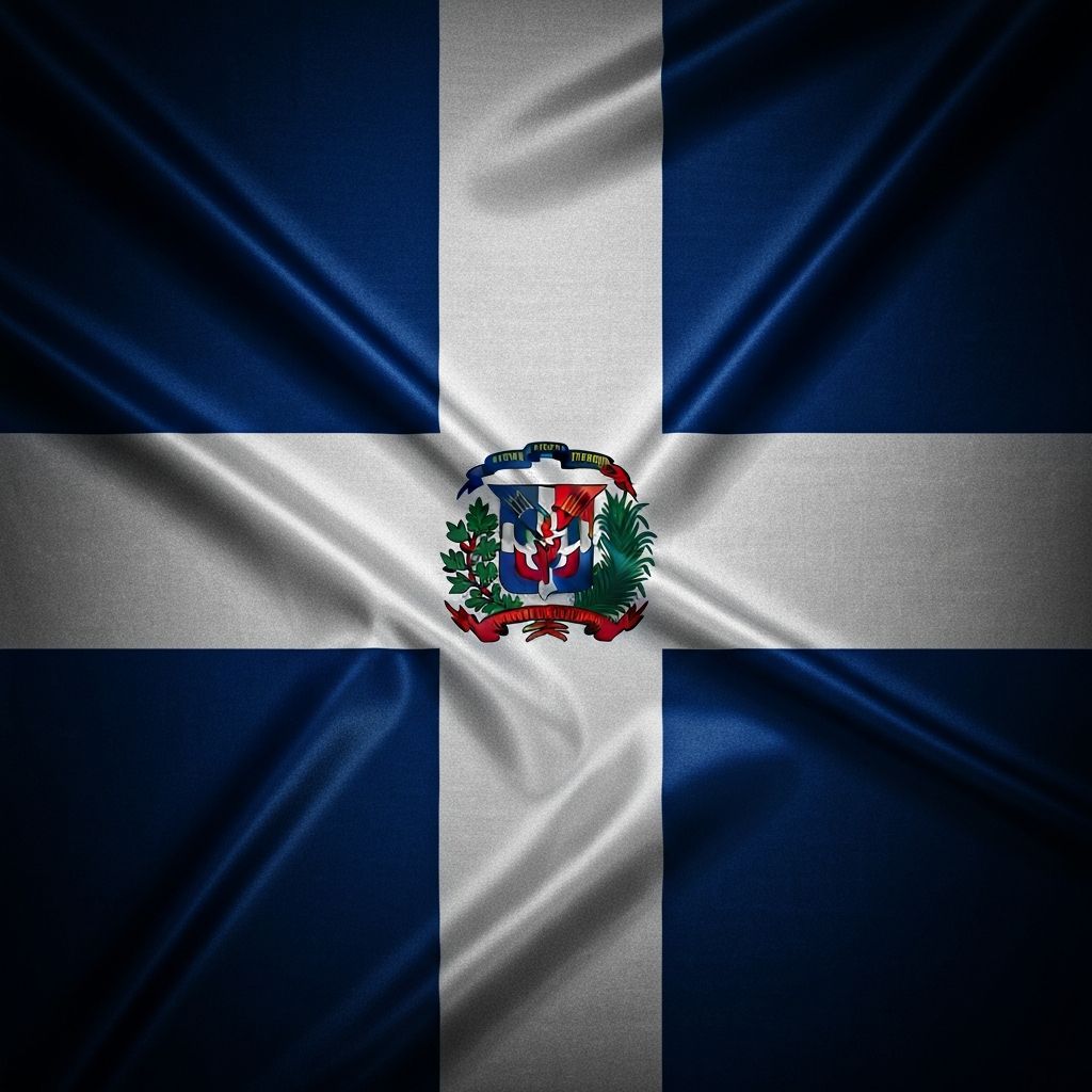 Bandera de República Dominicana